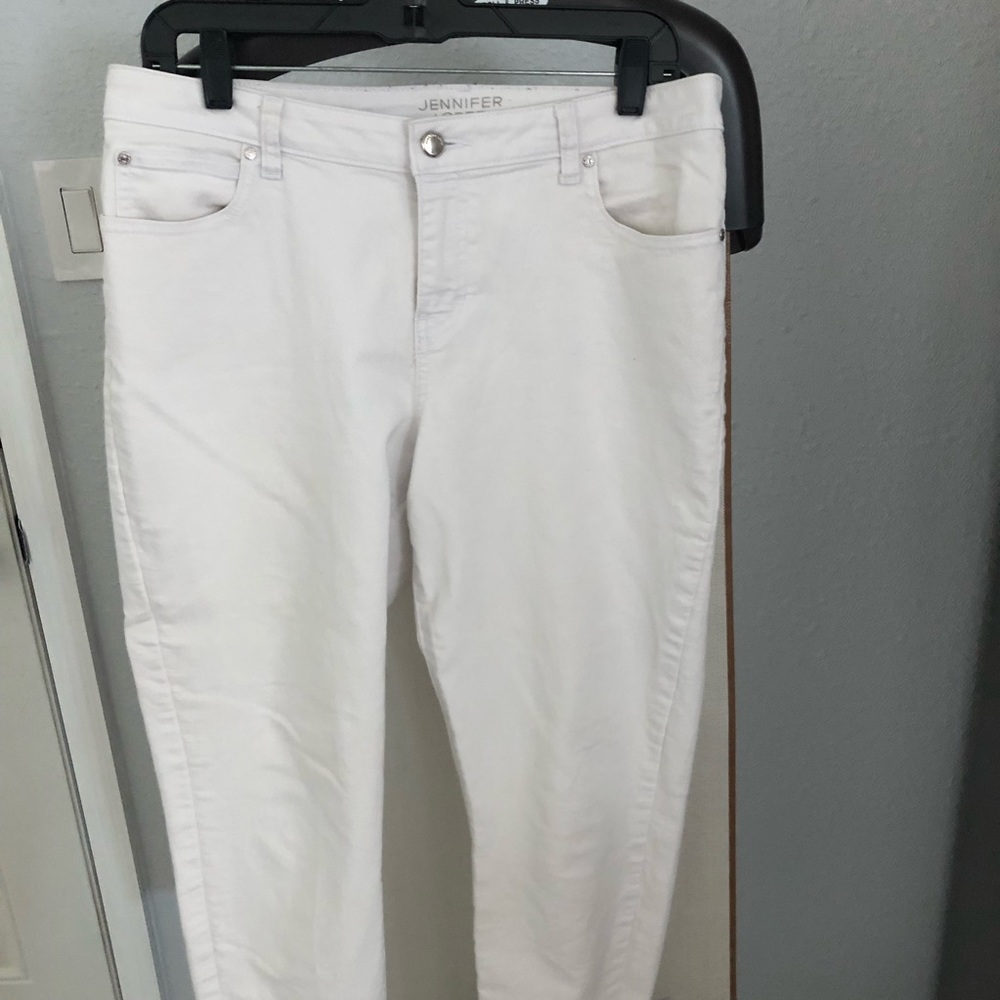 White jeans